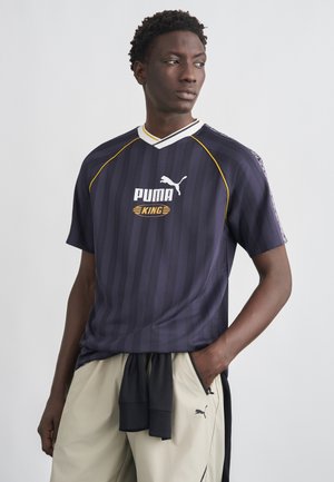 KING FOOTBALL - Μπλουζάκι με στάμπα - new navy