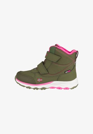 TROLLKIDS, Hiking shoes - dusky olive light magenta