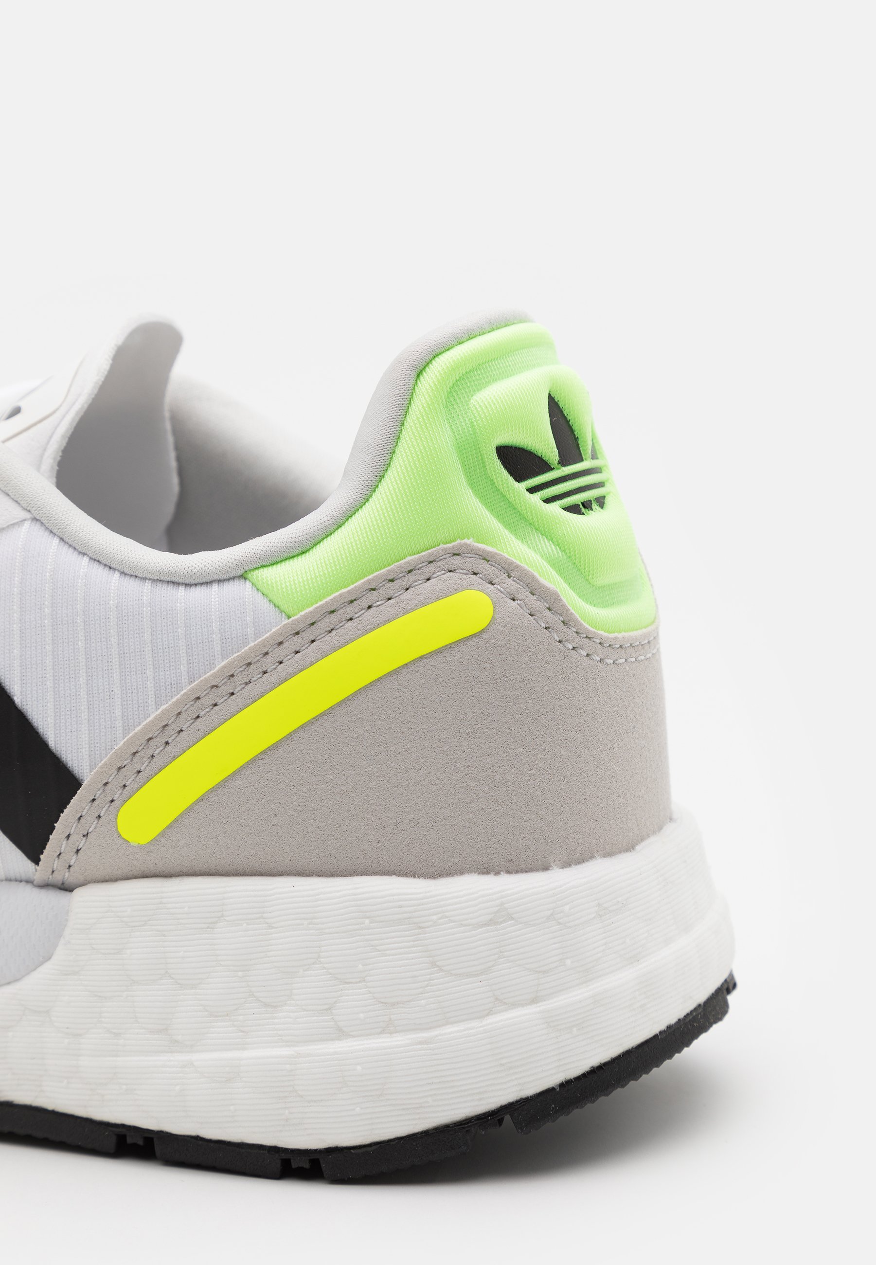 adidas Originals ZX 1K BOOST UNISEX - Zapatillas - footwear white/core  black/solar yellow/blanco - Zalando.es