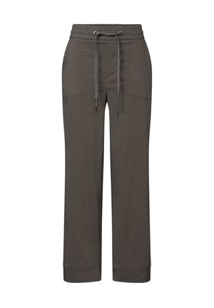 Street One MIT TURN-UP - Stoffhose - braun