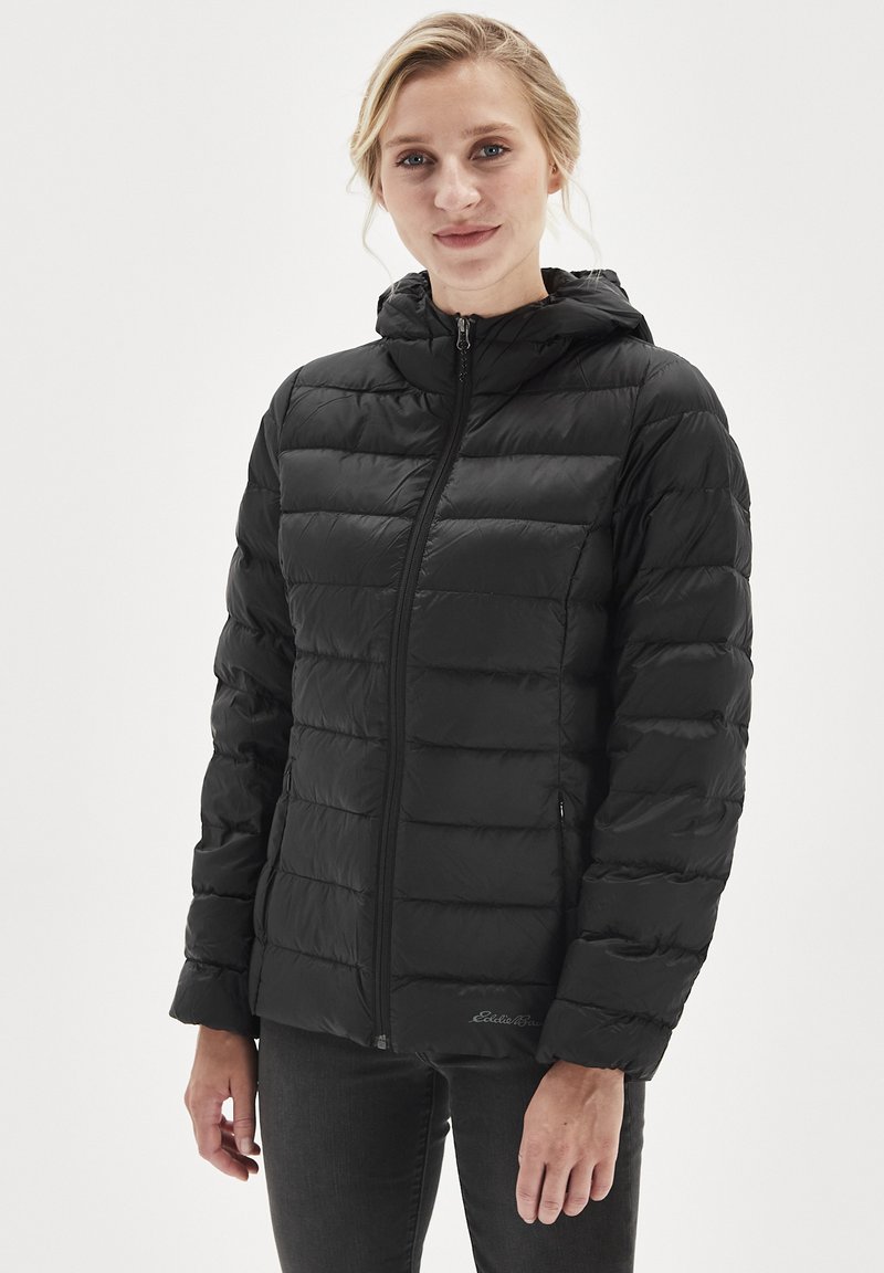 Eddie Bauer CIRRUSLITE HOODED JACKET Down jacket schwarz/black
