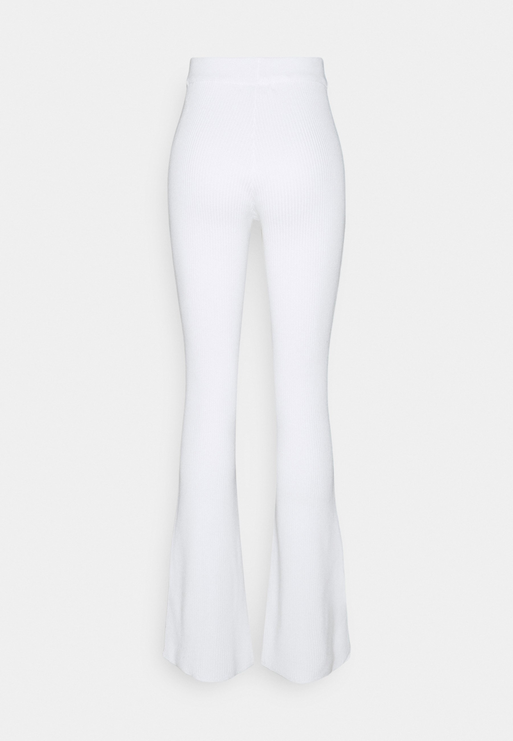 white split leg pants