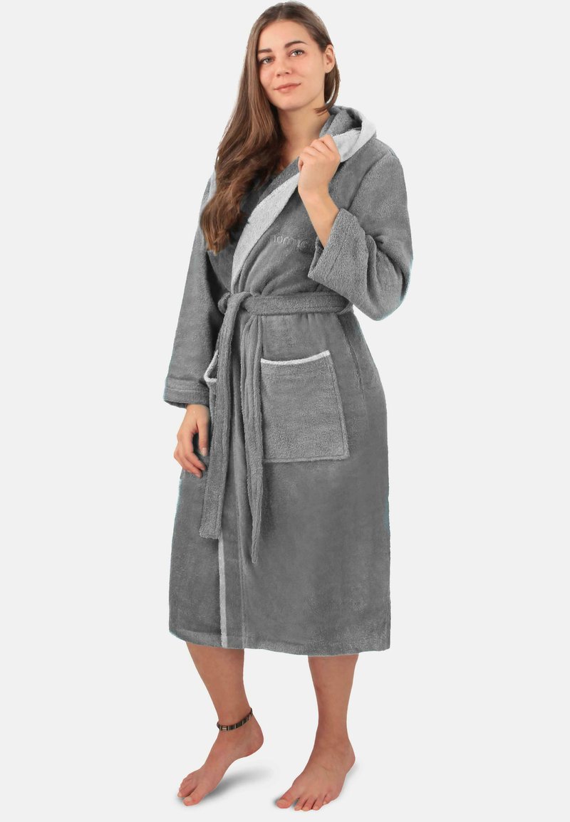 Normani WELLNESS - Bademantel - grau hellgrau