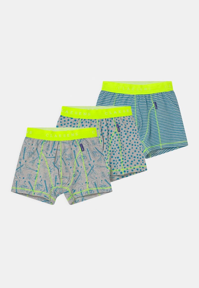 BOYS 3 PACK - Onderbroeken - turquoise