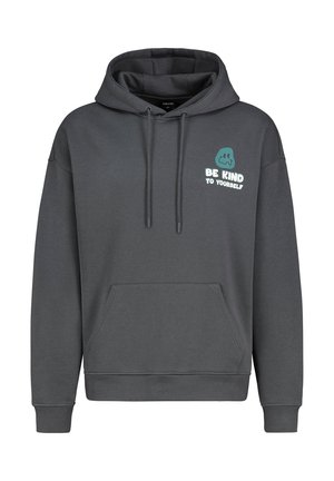 MIT BACKPRINTS - Hoodie - dark-grey
