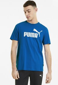 Puma LOGO TEE - T-shirts print - puma royal