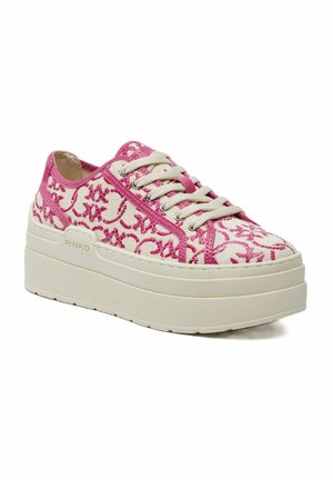 Pinko GRETA LOVE BIRDS MONOGRAM - Sneakers basse - pink