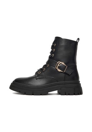 INSULATED - Kotníkové boty na platformě - black