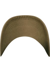 Flexfit PEACHED COTTON TWILL DAD - Šiltovka - loden