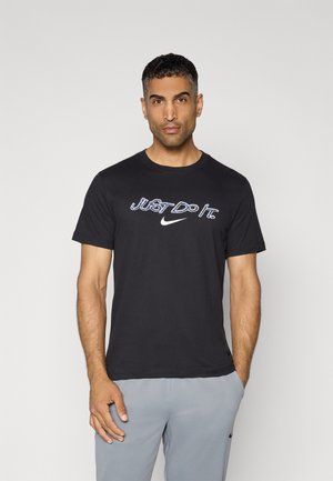 Nike Performance TEE PRINT PACK - T-Shirt sport - black