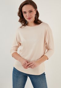 LELA CREW NECK  - Top dugih rukava - stone