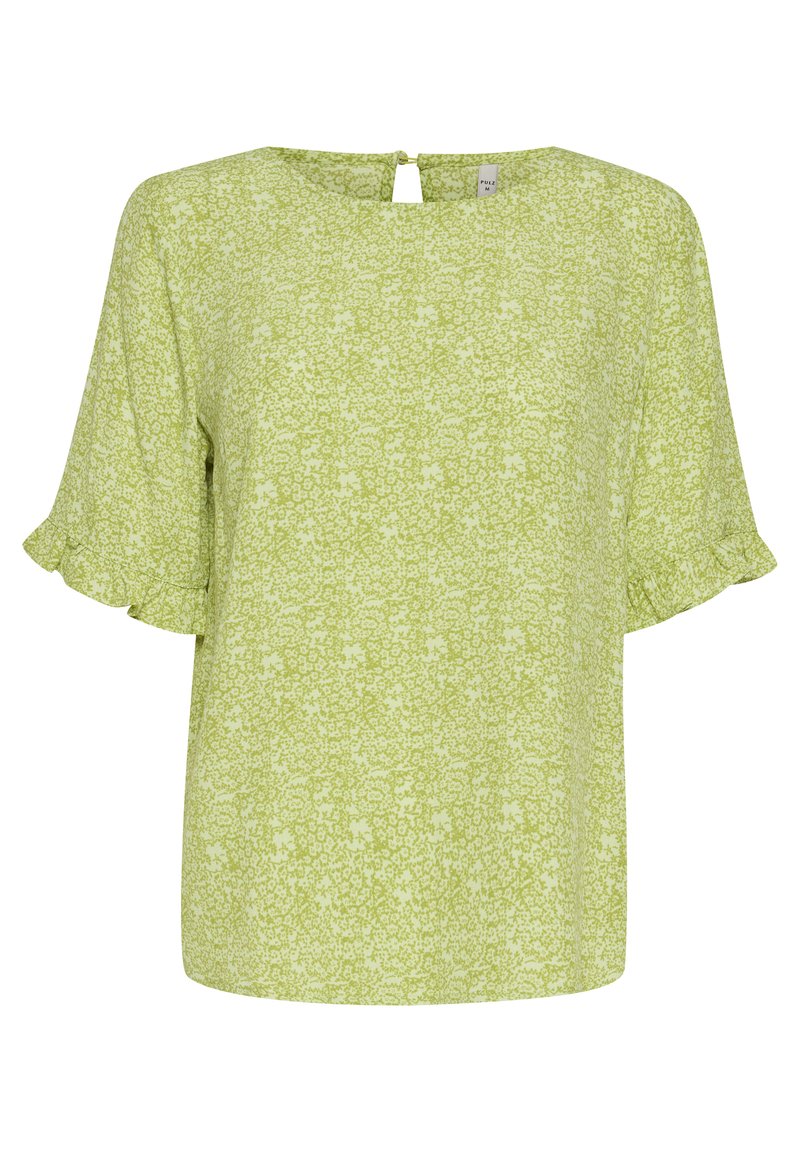 PULZ Blouse lichtgroen