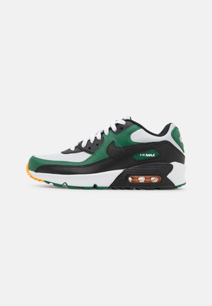 Nike Sportswear AIR MAX 90 UNISEX - Zapatillas - pure platinum/black/gorge green/university gold