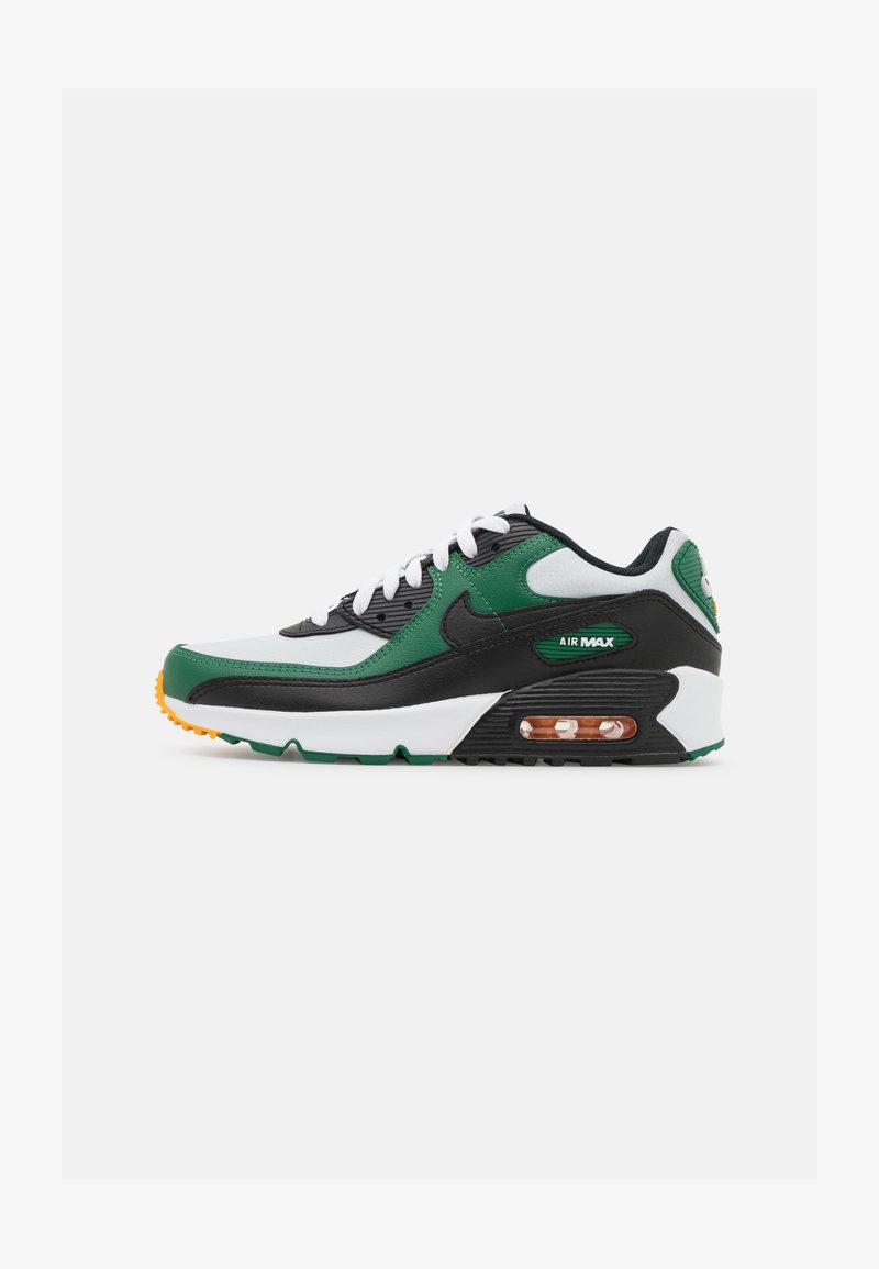 Nike Sportswear AIR MAX 90 UNISEX - Zapatillas - pure platinum/black/gorge green/university gold