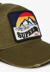 Superdry & Co GRAPHIC  TRUCKER - Gorra - vintage khaki