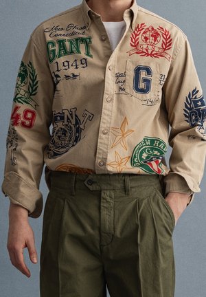 Vapaa-ajan kauluspaita - khaki