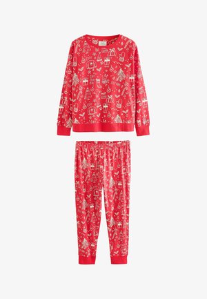 Next, REGULAR FIT - MATCHING FAMILY CHRISTMAS LONG SLEEVE PYJAMAS SET - Pyžamová súprava - red jolly vibes