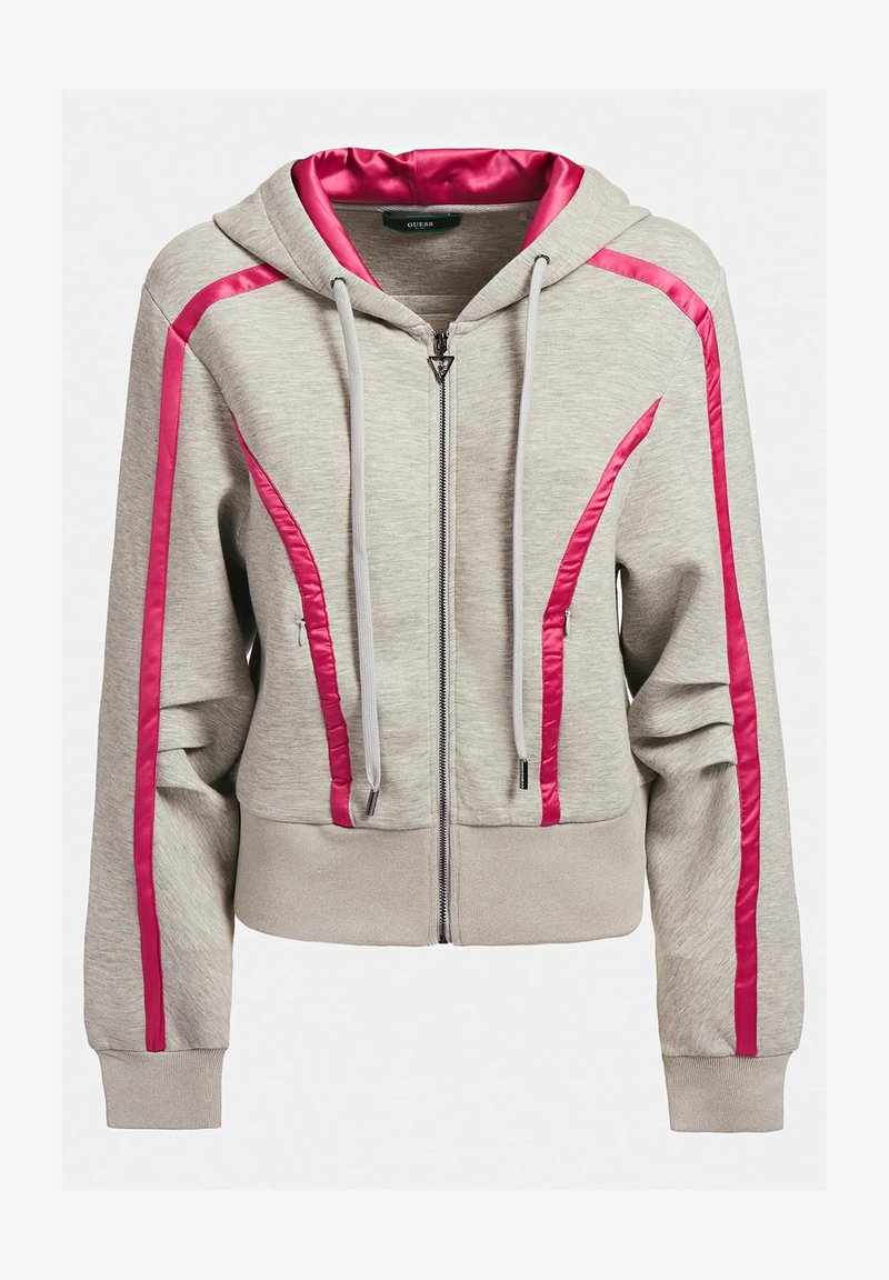 Guess Sweatjacke Grijs Multi Grau Zalando At