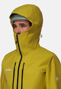 Mammut TAISS HOODED - Giacca hard shell - aura black