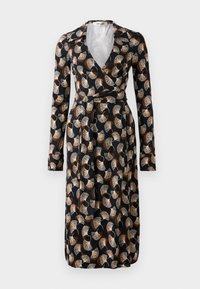 WRAP DRESS - Φόρεμα από ζέρσεϊ - black