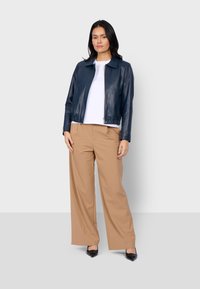 Oakwood ODESSA - Chaqueta de cuero - navy blue