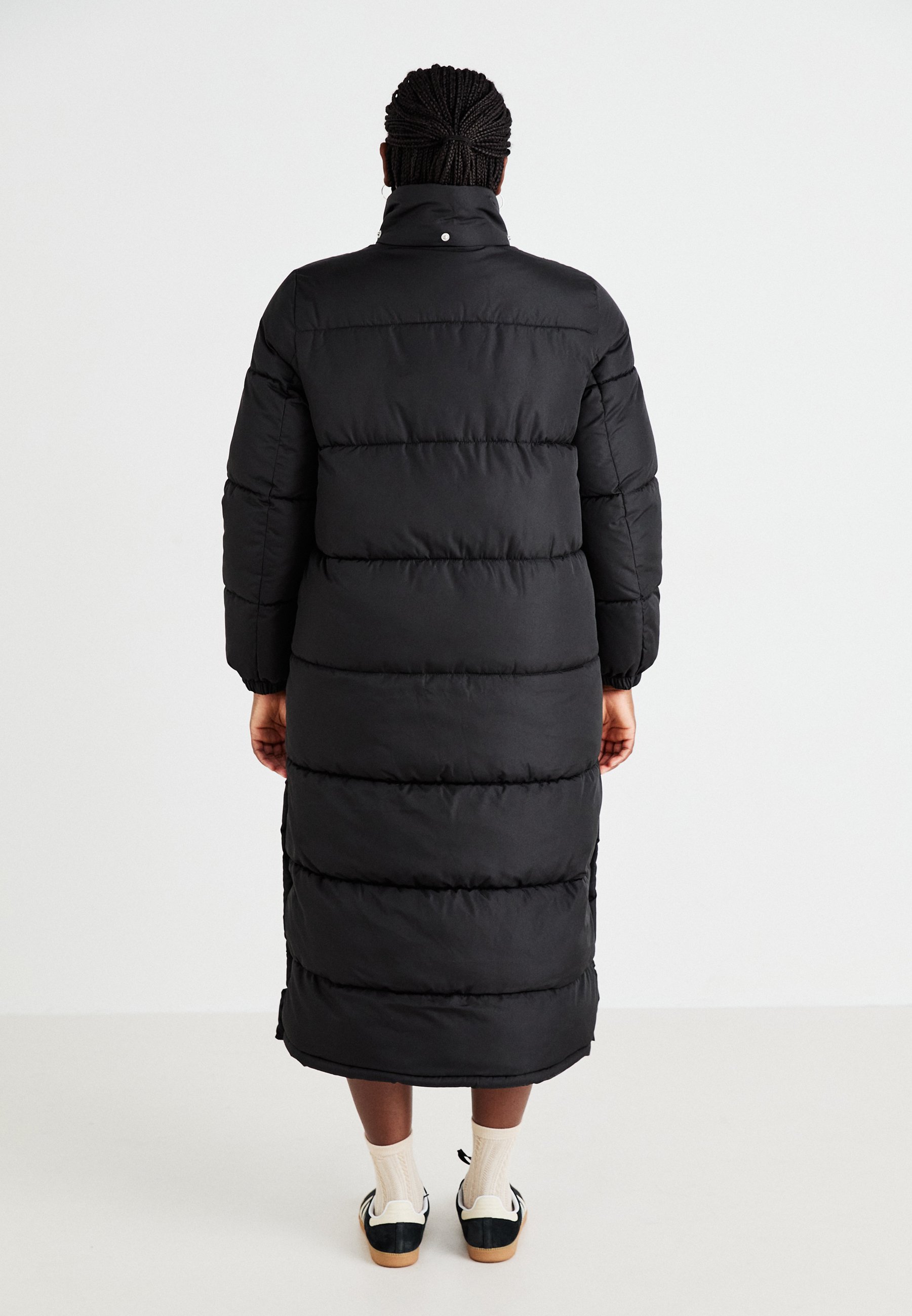 Vero Moda Curve VMCKLEA LONG COAT - Winter coat - black - Zalando