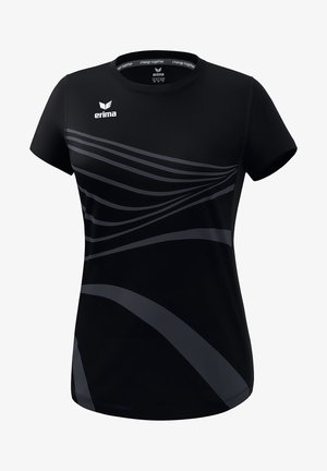 Erima RUNNING - RACING - Sport T-Shirt - schwarz
