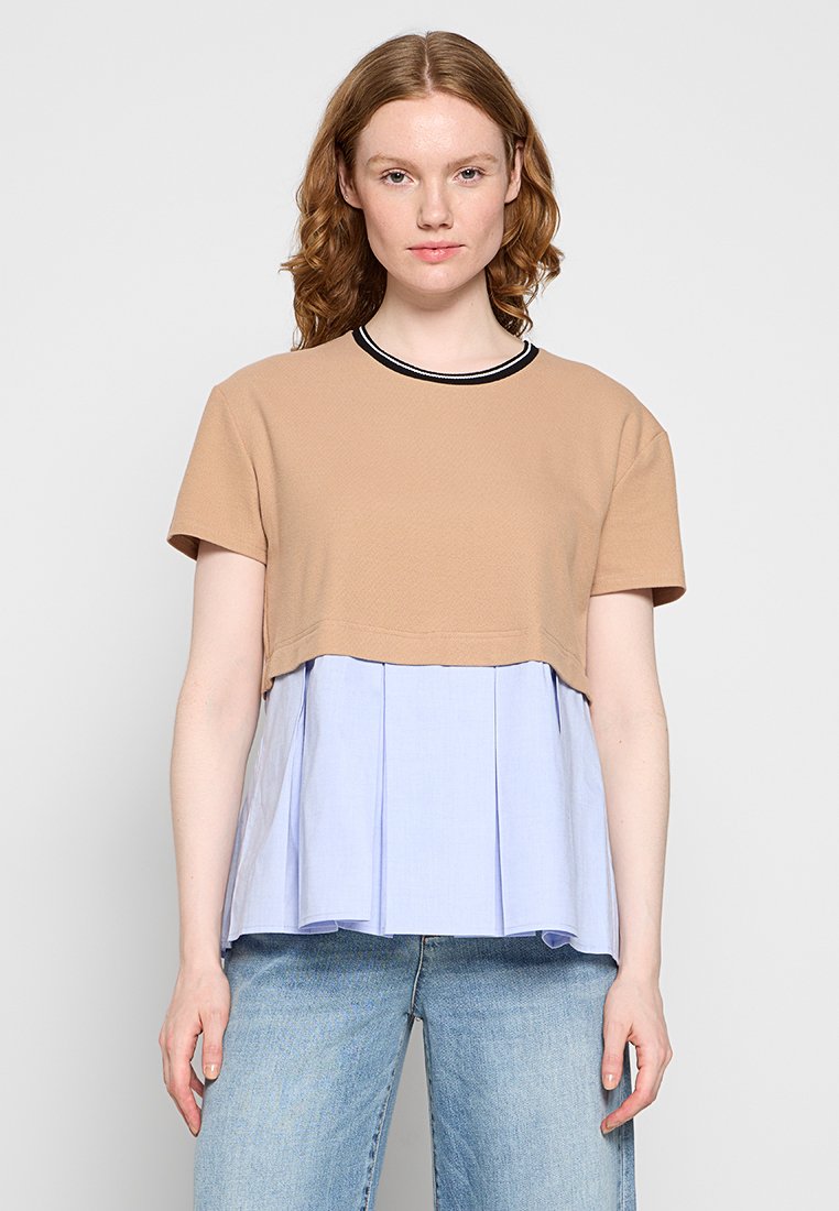 TWINSET T-shirt print bruin TWINSET T-shirt print bruin