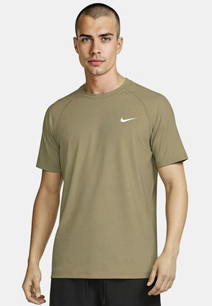 Nike Swim, SHORT SLEEVE HYDROGU - Camiseta deportiva - parachute beige