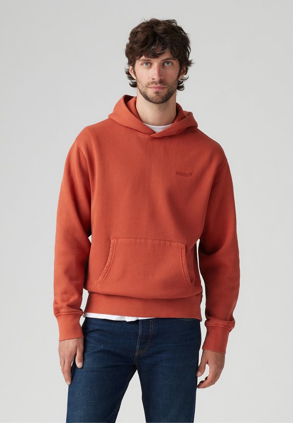 THE AUTHENTIC - Hoodie - garment dye ketchup