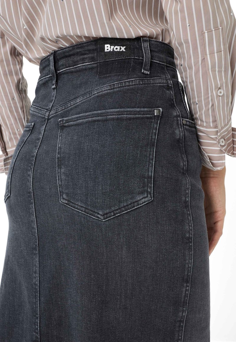 BRAX STYLE KACIE Gonna di jeans used black black/nero