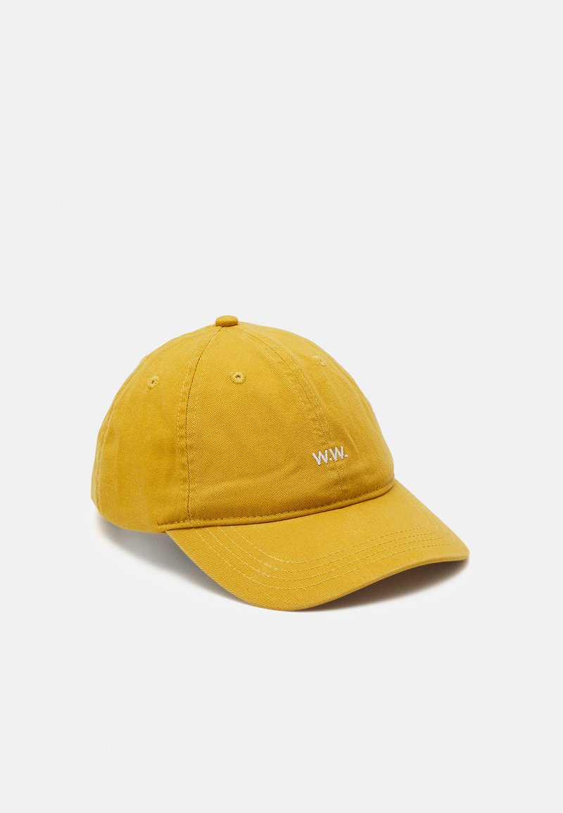WOOD WOOD WWLOW PROFILE TWILL CAP - Boné - dark ochre