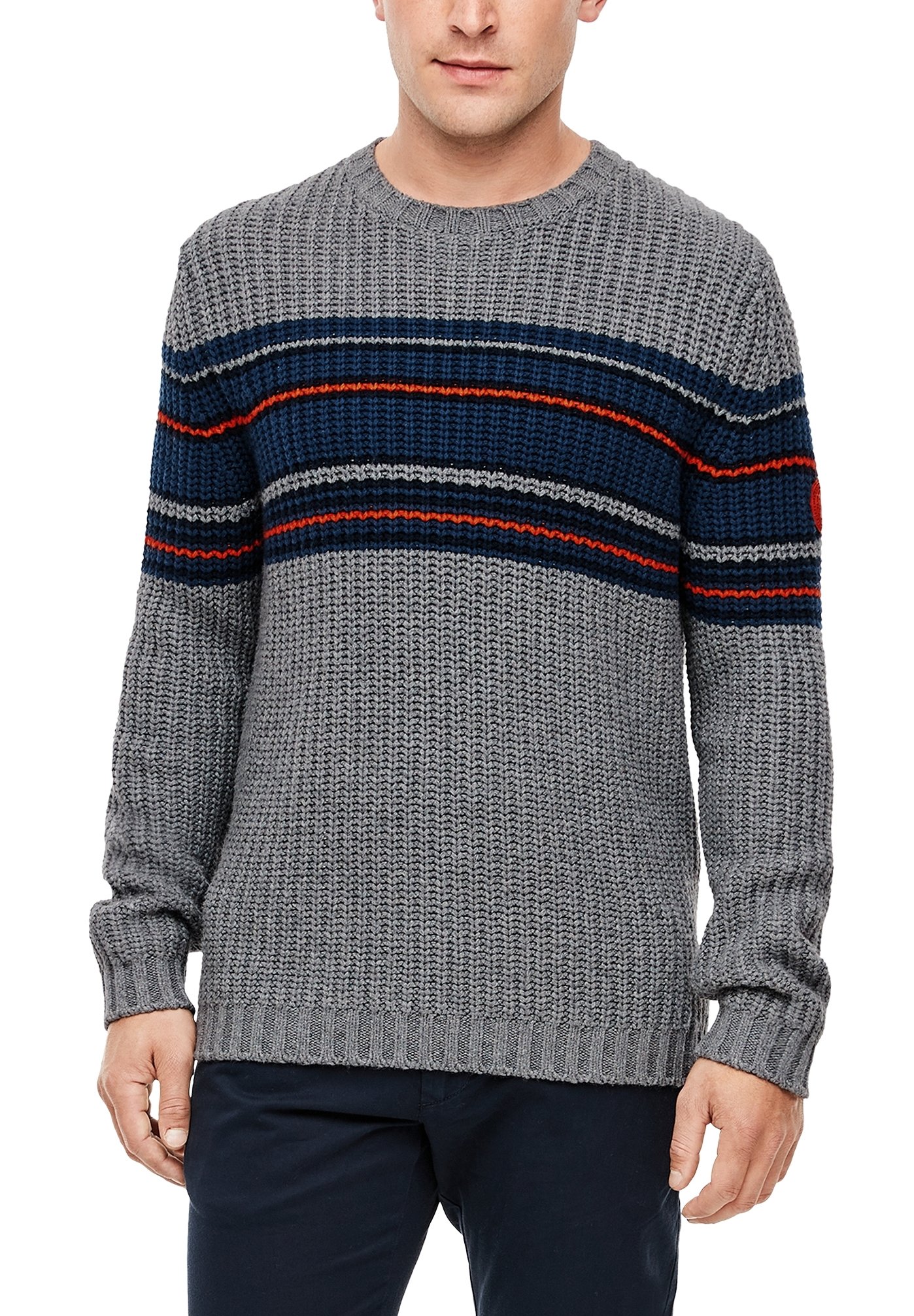 Homme MIT STREIFEN-DETAILS - Pullover Homme MIT STREIFEN-DETAILS - Pullover