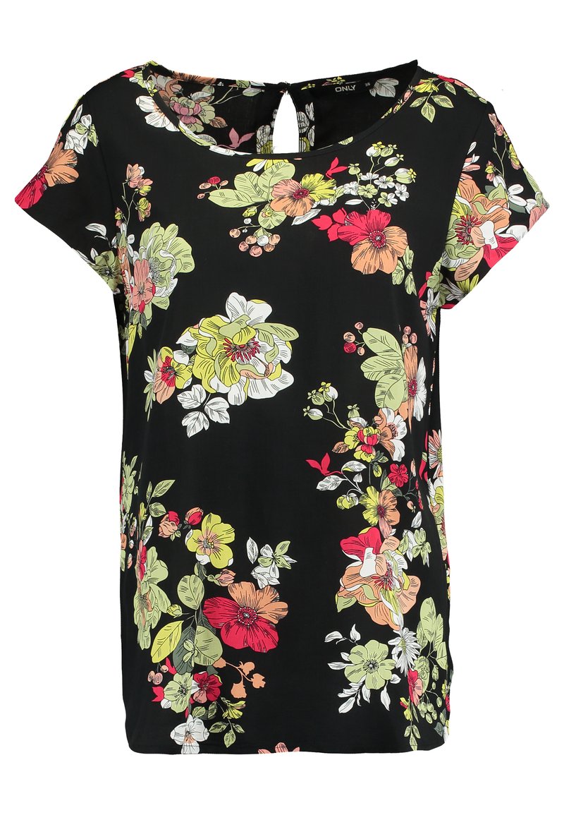 Only T-shirt print zwart Only T-shirt print zwart