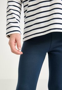 Lindex BRUSHED INSIDE SOLID - Leggings - Hosen - dark blue