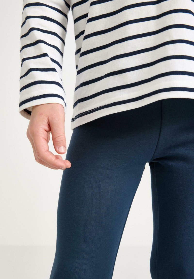 Lindex BRUSHED INSIDE SOLID - Leggings - Hosen - dark blue