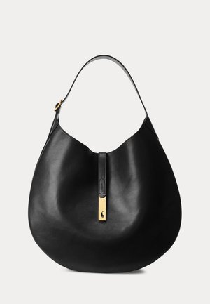 Polo Ralph Lauren, POLO ID LARGE CALFSKIN SHOULDER BAG - Sac à main - black