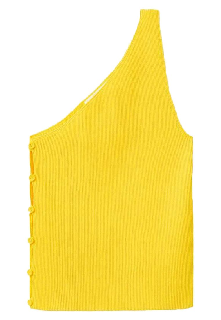 Damen T-Shirts | Mango TOBOGAN Top yellow/gelb - OU80390 Damen T-Shirts | Mango TOBOGAN Top yellow/gelb - OU80390