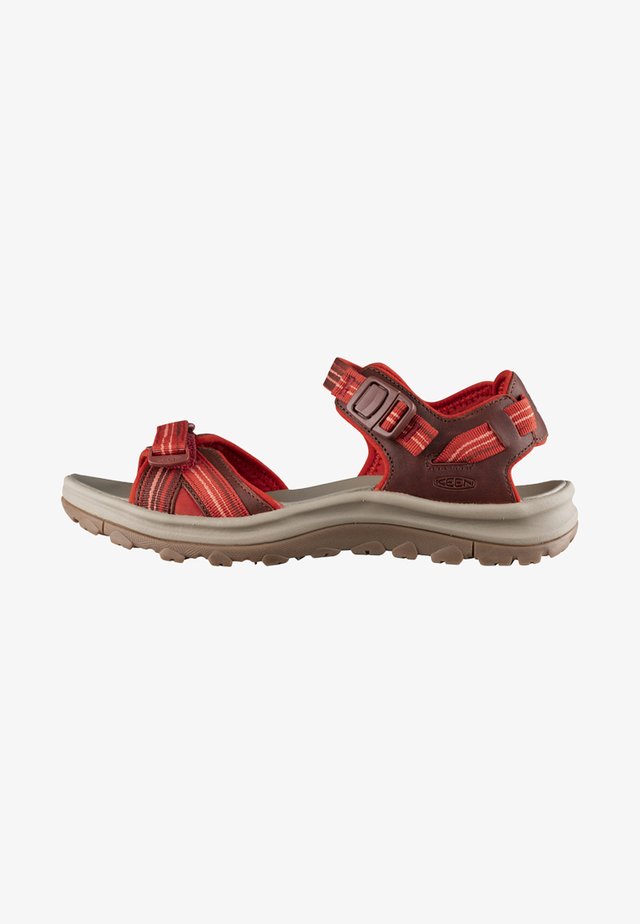 Sandały trekkingowe - dark red/coral