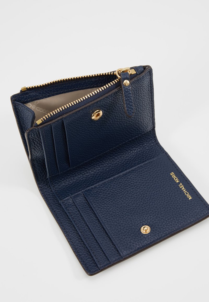 MICHAEL Michael Kors JET SET SNAP BILLFOLD SMALL - navy/blå - Zalando.dk