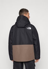 The North Face DRAGLINE JACKET - Lumelauajope - black/smokey brown