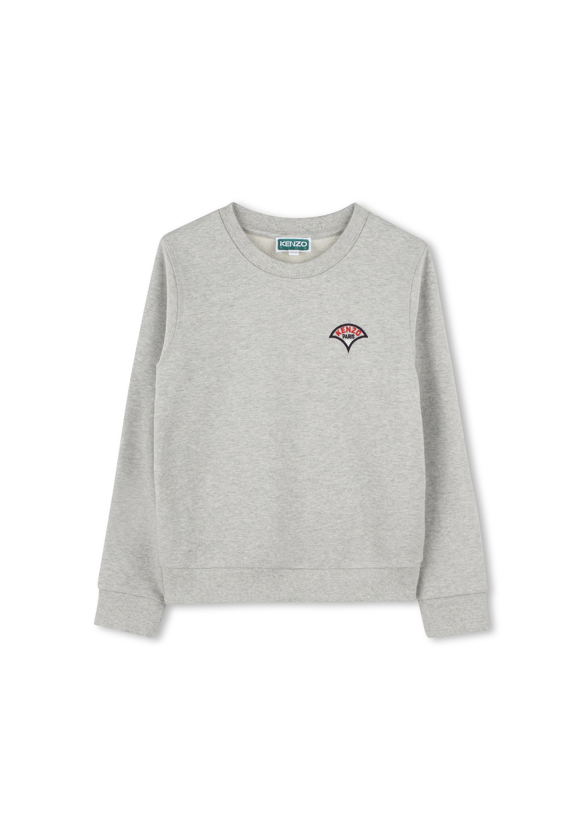 KENZO kids BRODÉ EN Sweatshirt gris clair chine/grey Zalando