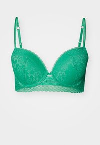 Unselected, green