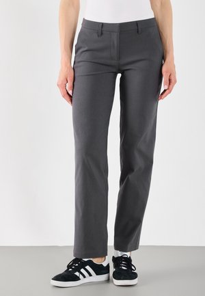 Stoffhose - mottled dark grey