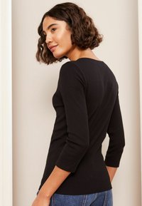 Friends Like These REGULAR FIT 3/4 SLEEVE BOAT NECK - Hosszú ujjú felső - black