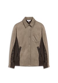 Veste en similicuir - camel