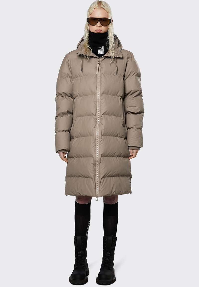 Rains LONG PUFFER JACKET UNISEX Geacă taupe/gri taupe Zalando.ro