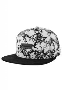 Blackskies FENRIR SNAPBACK  WEISS-MARBLE - Kapa - schwarz, weiß