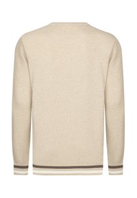 Felix Hardy V-NECK - Strickpullover - beige