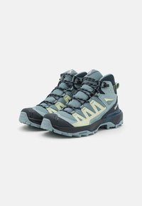 Salomon X ULTRA 360 MID GORE TEX - Hiking shoes - trooper/carbon/arona